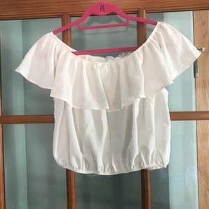 Ruffled Crop top
